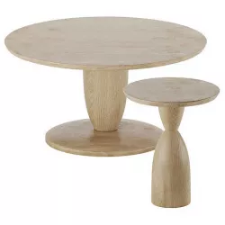Coffee Side Table West Elm Winona 3D model