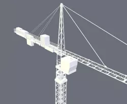 crane 3D model