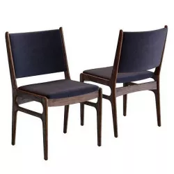 Crate and Barrel Blythe Dining Chair 3D model