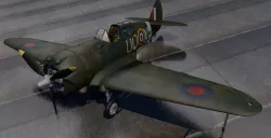 Curtiss H75A-3 Mohawk - RAF 3D model