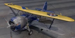 Curtiss SBC-4 Helldiver 3D model
