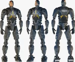 Cyborg - Justice League 3D model