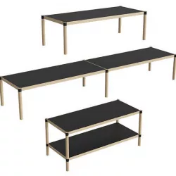 Cyl Table 3D model
