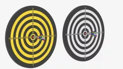 Dart Board and Darts 3D model