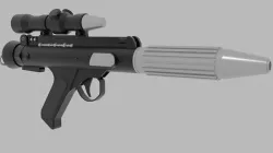DH-17 Blaster 3D model