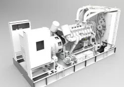 Diesel generator 3D model