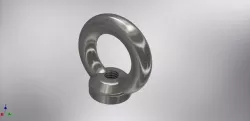 DIN 582 Lifting eye nuts  3D model