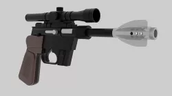 DL-21 B star wars gun 3D model
