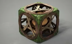 Doctor Strange box from Spider-Man No way home Low-poly 3D model