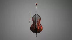 Double Bass 3D model