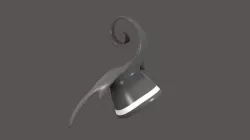 Fancy Hat Low-poly 3D model