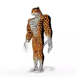 Fantasy Character Isi-Agu 3D model