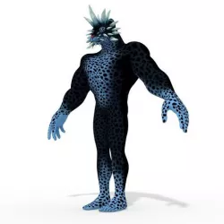 Fantasy Character Isi-Opi 3D model
