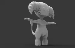 Faun Sculpt 3D model