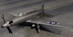 Fisher P-75 Eagle 3D model