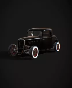 Ford 33 Hot rod 3D model