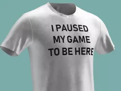 funny tshirt  3D model