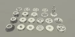 gear  gears 3D model