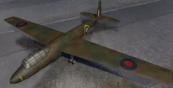 General Aircraft GAL-48 Hotspur 3D model