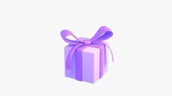 Gift Box Christmas 3D model