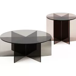 Glass Coffee Table XXX by Glas Italia 3D model
