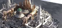 God Emperors High palace Future tech city 3D model