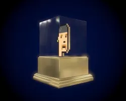 Gold Punk 3D model