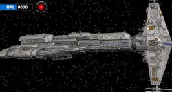 HammerHead class cruiser grey 3D model