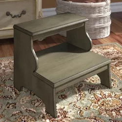 Hatolina 2 Step Wood Step Stool  3D model