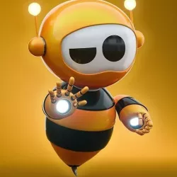 honey bee 3D model
