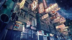 Hong Kong Street V2 3D model