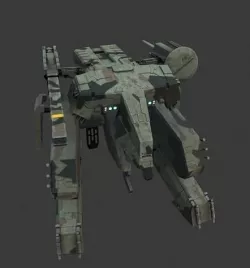 IMAGINARY FUTURE ARMY ROBOT  Low-poly 3D model