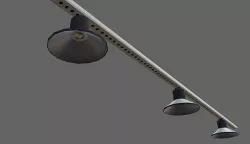 Industrial Lamps - Lights for Warehouse - Lampadas Low-poly 3D model