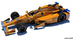 Indycar Alonso 2017 3D model
