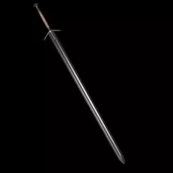 Iron sword low poly 3D model PBR game ready Low-poly 3D model