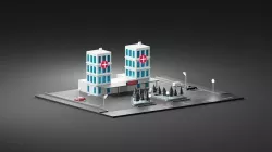 Isometric Hospital 3D model