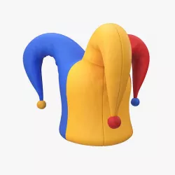 Jester hat 3D model