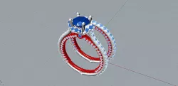 Jewelry ring 3D model