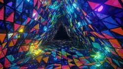 kaleidoscope infinit loop Low-poly 3D model