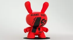 Kidrobot Andy Warhol 20 Red Giant 3D model