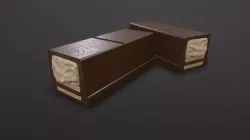 Kit-kat Chocolate 3D Model 3D model