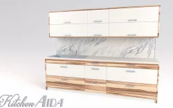 Kitchen Aida - Small Kitchen Panel 3D model