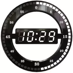 LED Ring Wall Clock 3D model