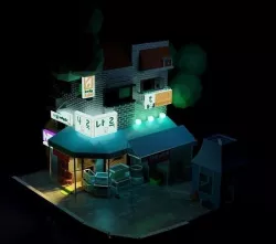Location  3D model