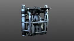 Low-Poly survival kit bundle Low-poly 3D model