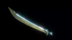 luminous sword 3D model