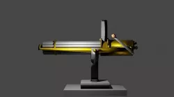 Machine Gun Current  3D model