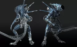 Mecha Xenomorph Alien 3D model