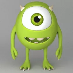 Mike Wazowski 3D model
