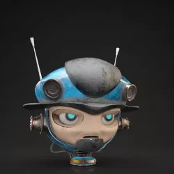 Mini Robot Head 3D model